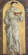 Cosimo Tura Anthony of Padua Reading (mk05) oil painting